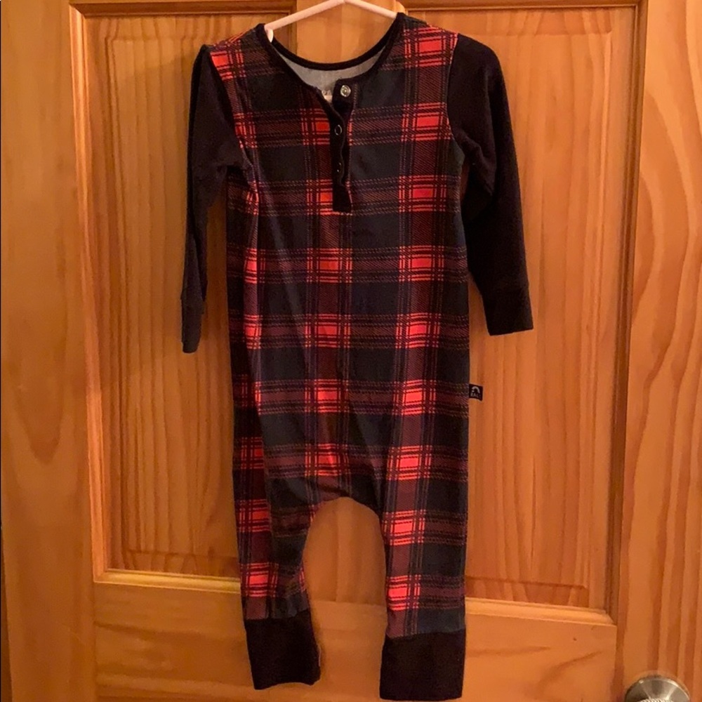 Buffalo plaid Rags romper